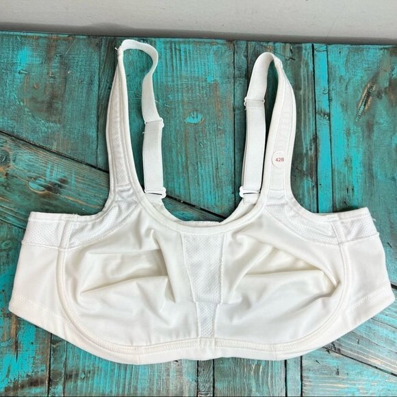 Penningtons Intimates White Sports Bra Size 42B - Picture 2 of 10